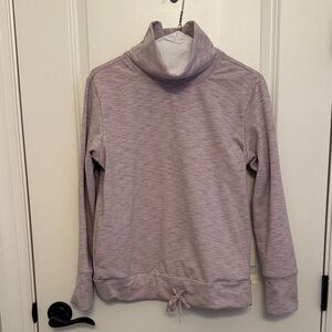 Mondetta Light‎ Purple Cowl Neck Sweatshirt